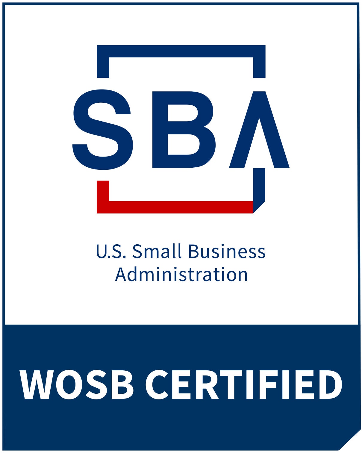 WOSB Certified — Women-Owned Small Business, U.S. Small Business Administration