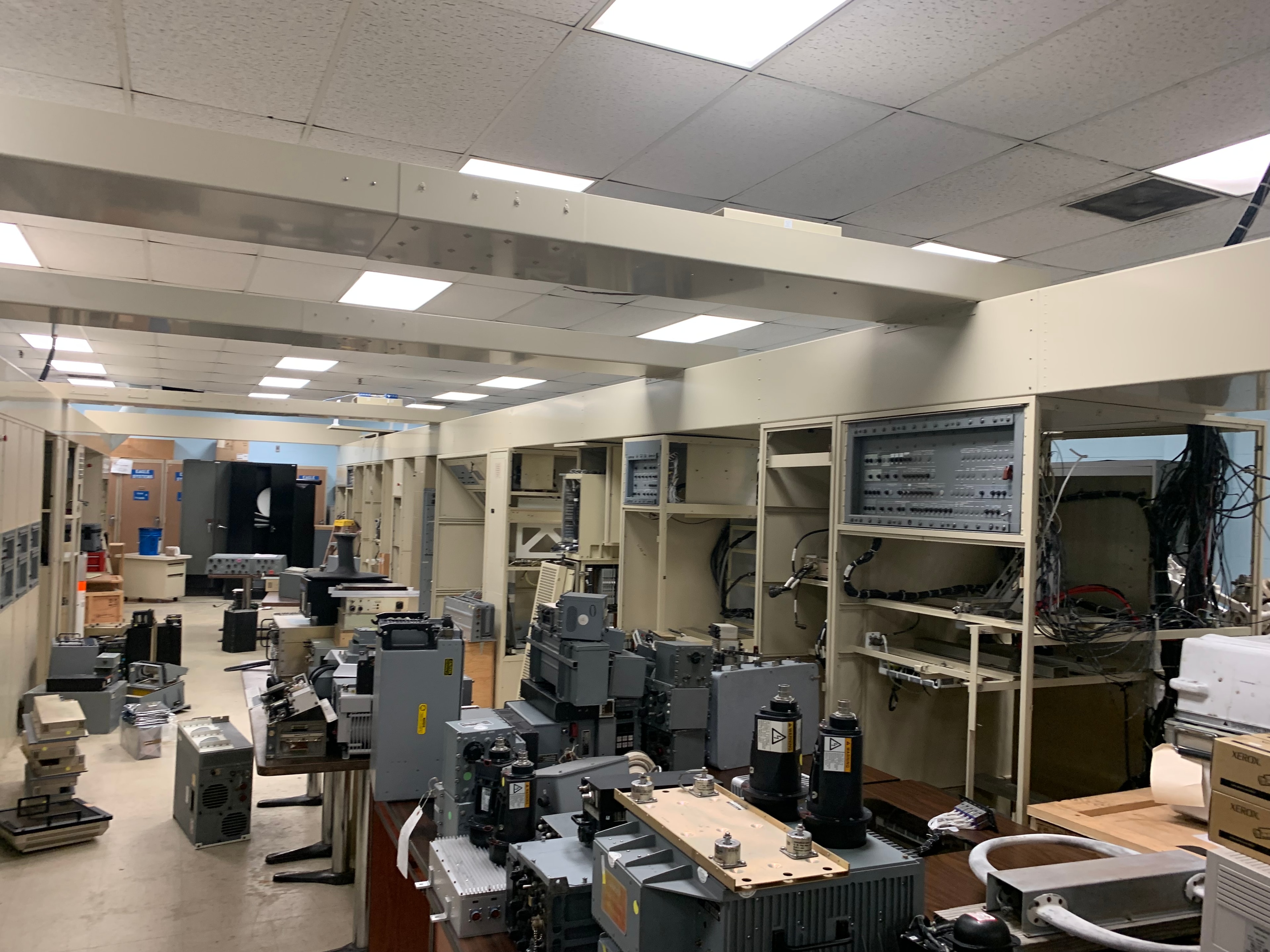 Training equipment during JIRACOR trainer removal and disposition support at NAS Jacksonville.