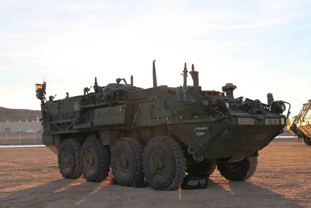Stryker armored vehicle